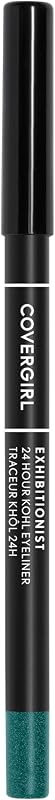 COVERGIRL Exhibitionist 24-Hour Kohl Eyeliner, Emerald Metallic, 0.04 oz
