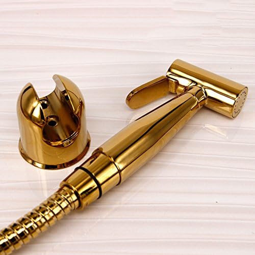 GFEI Titanium gold hand hold switch, multifunctional adjustable irrigator/toilet spray gun, shower nozzle/couple douche, shower spray gun, shower set