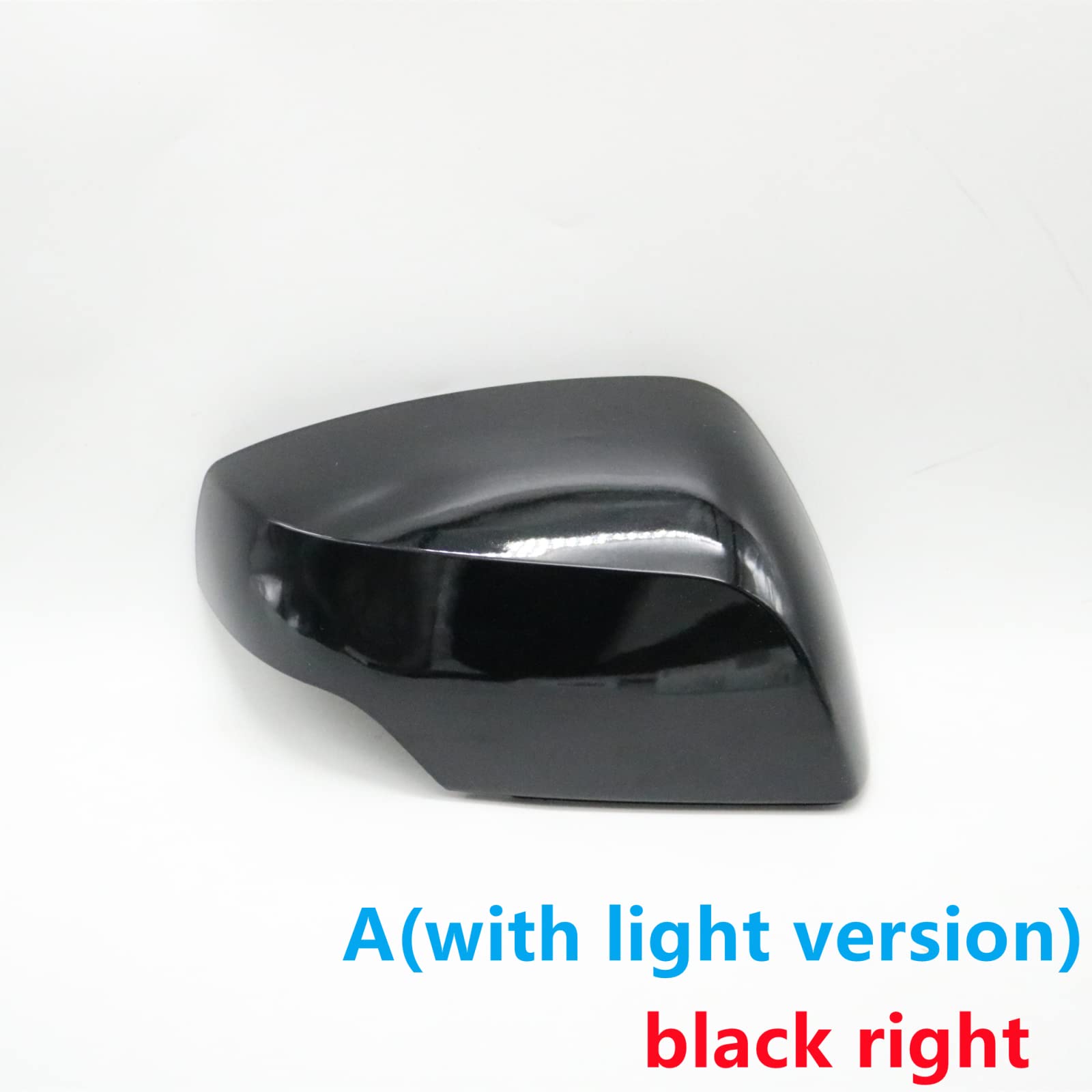 Adatto per su-baru Outback 2015-2018 XV 2013-2016 Lagecy Forester Impreza WRX STI Auto Specchietto retrovisore Esterno Coperchio Coperchio, Nero Destro