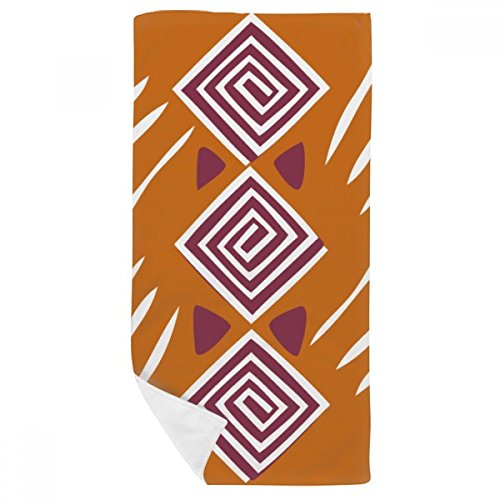 Débarbouillette douce Mexique marron 35x70cm pour éviter les irritations du visage - 2