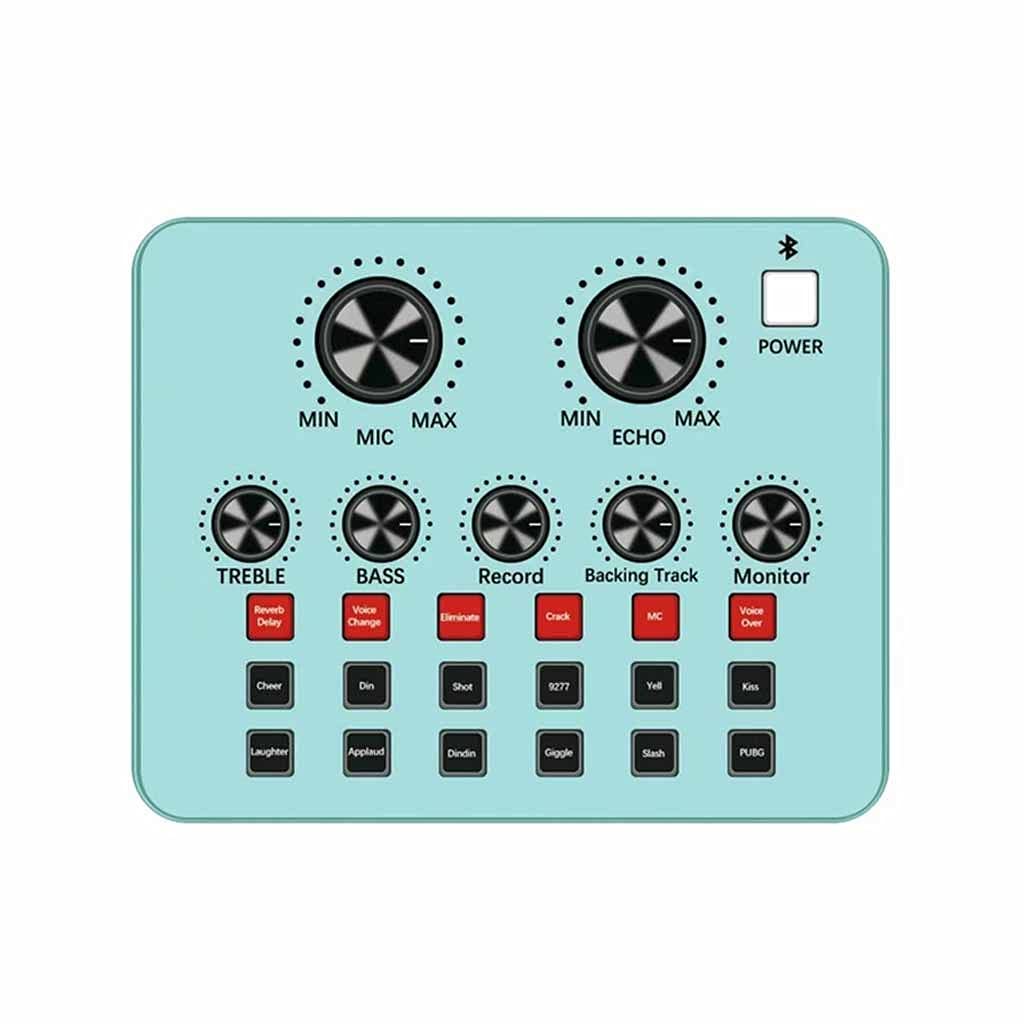 Neue Live-Soundkarte Online Live Video Entertainment für PC Handy Android Externe Soundkarte V8 (E)
