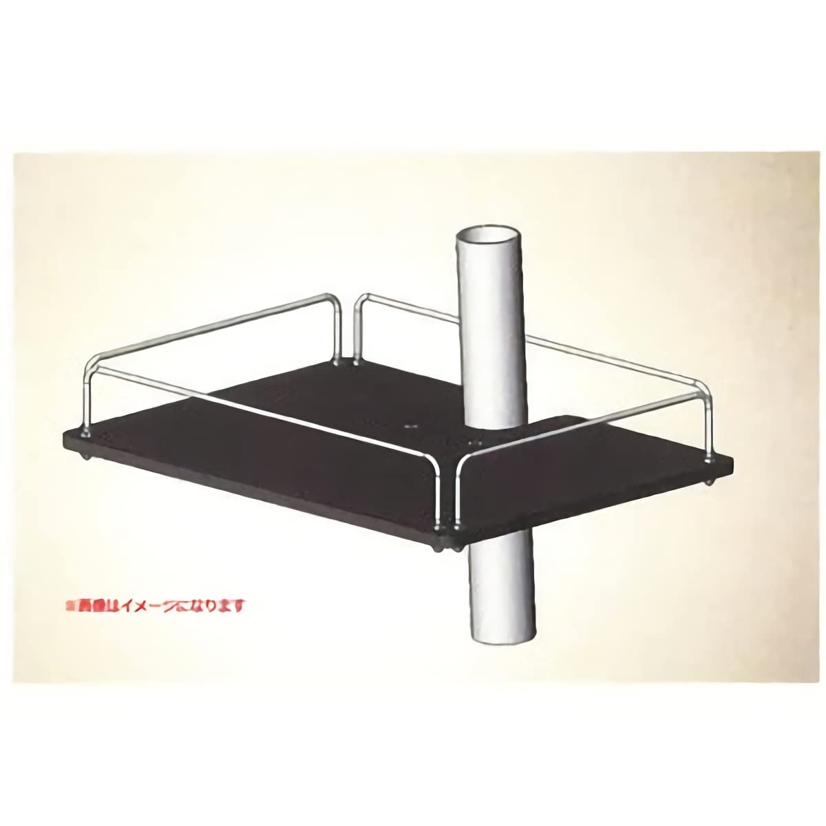 MINOURA Basket Attachment 2 Wood Basket Black