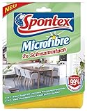 Spontex Lot de 2 Chiffons éponge en Microfibre