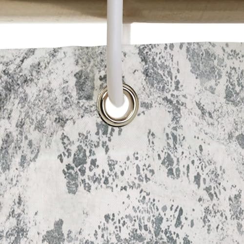 Rideau de douche imperméable lavable en machine imprimé paysage 180x190