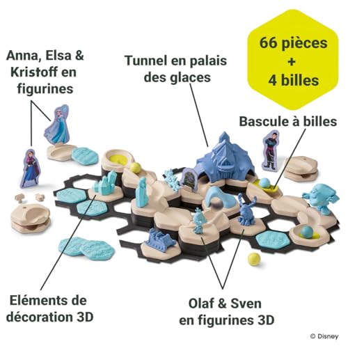 Circuit de billes GraviTrax Junior Reine des Neiges jeu construction 3 ans 73385