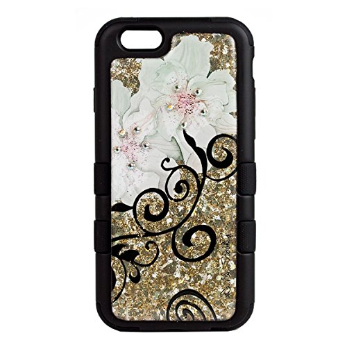 iPhone-66S-Plus-Cover-TUFF-Case-Art-Nouveau-Gold-Flower-Vines