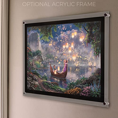 Mightyprint Disney – Tangled – Floating Lantern Festival - Durable 24” X 17 Wall Art – Not Made Of Paper – Officially Licensed Collectible #TOP5