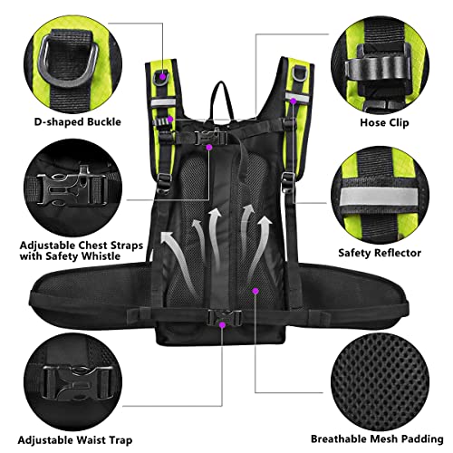 Trinkrucksack Lunidry mit 3L Trinkblase für Outdoor-Aktivitäten
