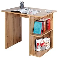 RICOO Escritorio pequeño 82x76x60cm Mesa Ordenador Organizador