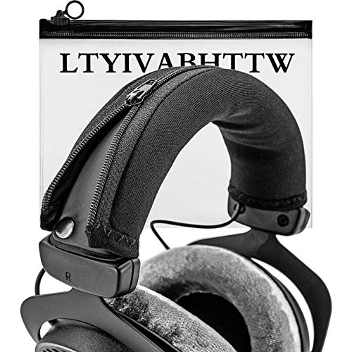 LTYIVABHTTW DT770 Headband Cover Compatible with DT770, DT880, DT990, DT 770 PRO, DT 880 PRO, DT 990 PRO Headphones (Black)