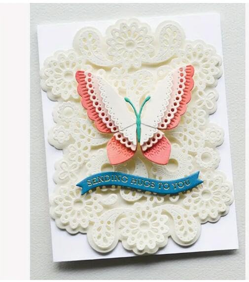 Acheter Matrices De Découpe En Métal Papillon, Pour Bricolage, Scrapbooking, Cartes D'album En