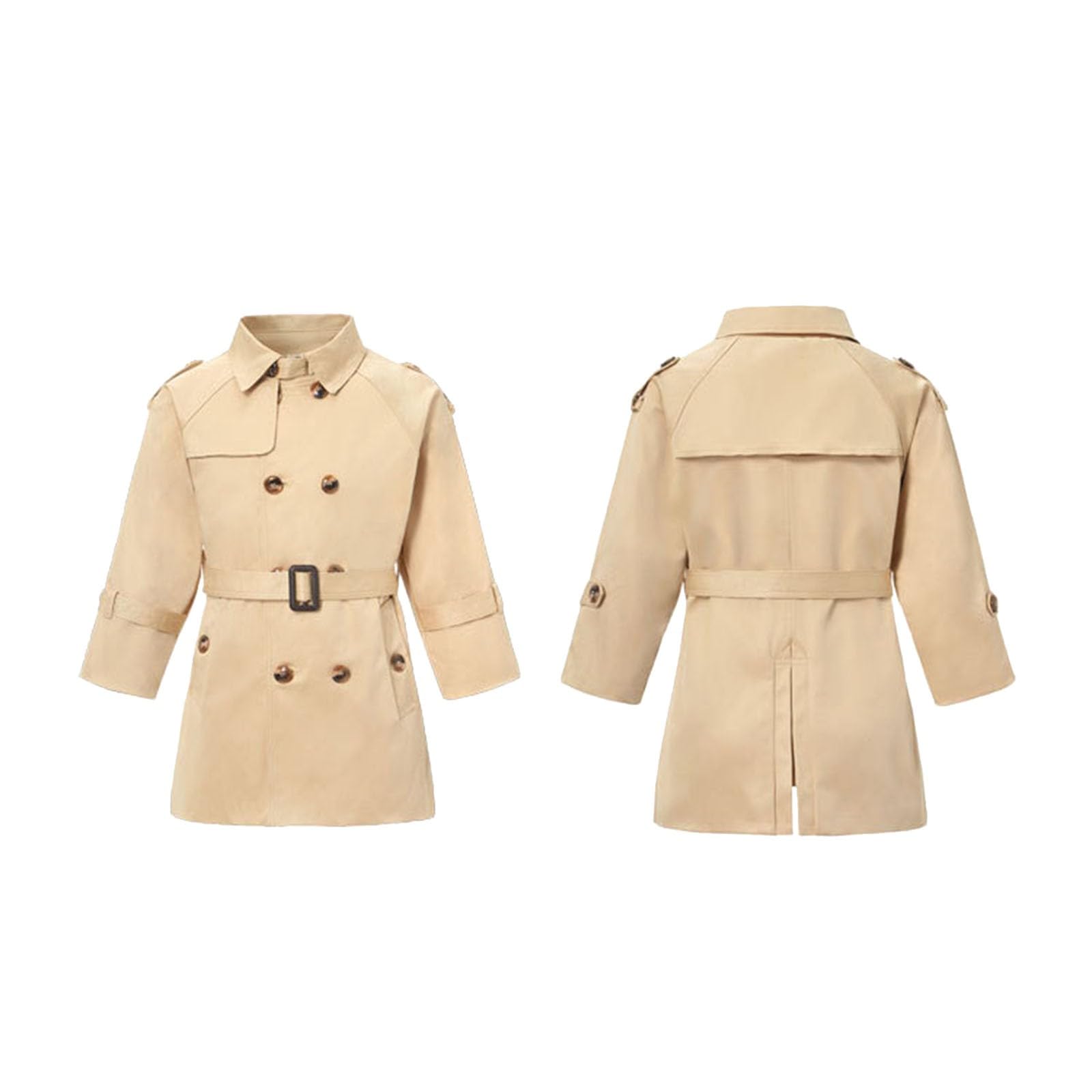 Giacca a vento per bambini senza tempo, cappotto leggero per ragazzi, ideale per tutti giorni, classico stile britannico, capospalla impermeabile per bambini