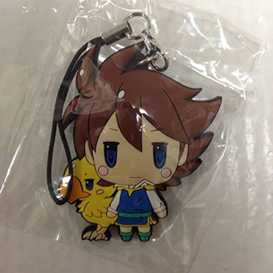 Amazon.co.jp: FF5 バッツ ボコ ラバーストラップ フィギュア ラバスト