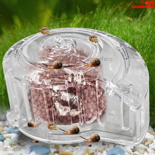 Image of SANSEFERO Premier Plants Aquarium Snail Catcher For Aquarium Fish Tank With Transparent Snail Trap Safe For Fishes And Shrimps(Mc 111)
