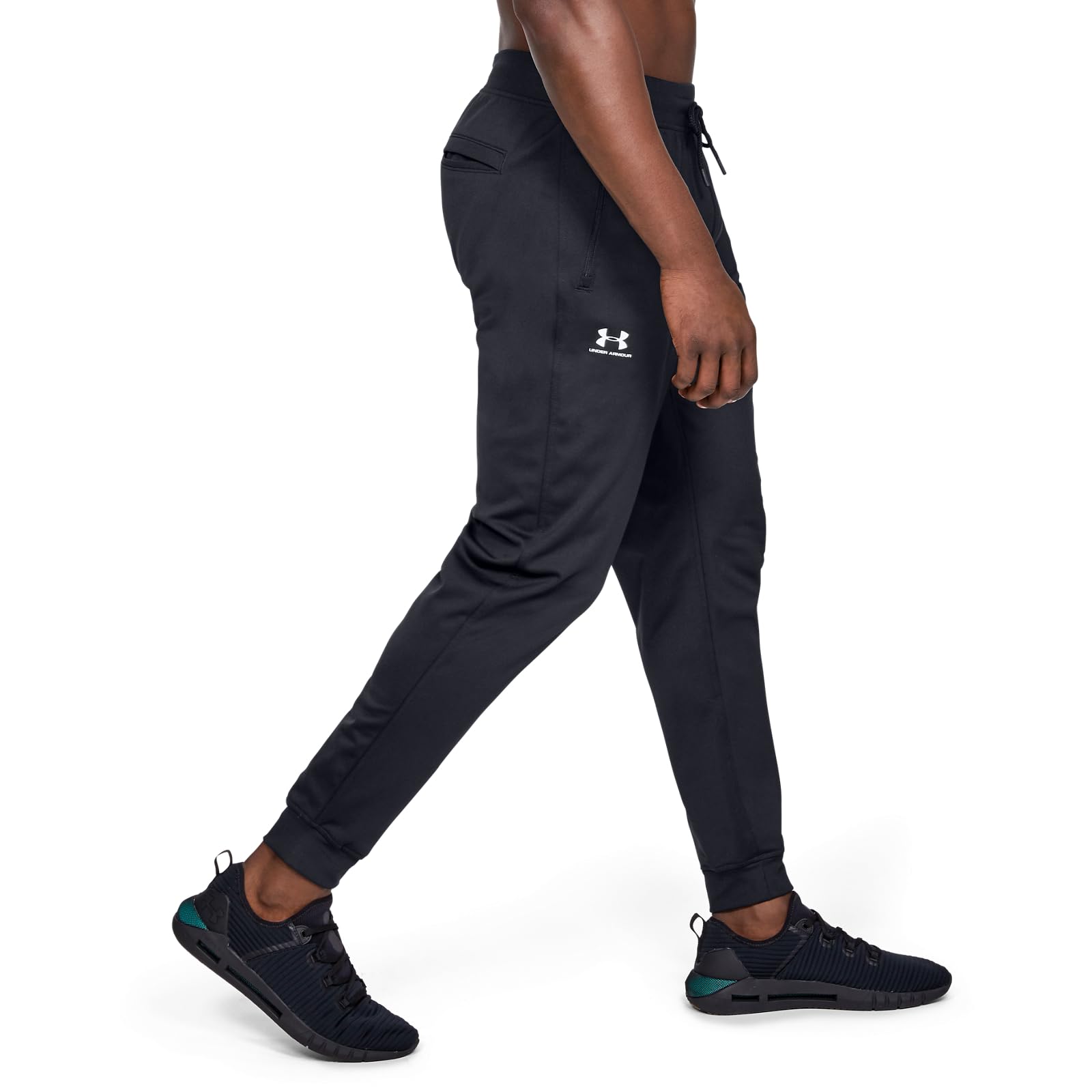 Under Armour Sportstyle Tricot Jogger Spodnie Dresowe, Czarny, M