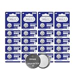Battery Life CR1632 Batteries 3V Coin Button Cell CR 1632 Lithium Long Life For Car Key fob, Scales, Toys, Watch, LED Lights, Tile Mate & More UK Brand (20 pack)