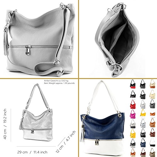 T143 - Italian leather shoulder bag cross body bag3