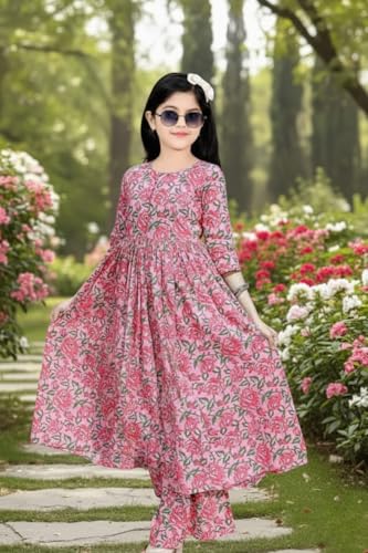 Image of Girls Girls Kurta Set