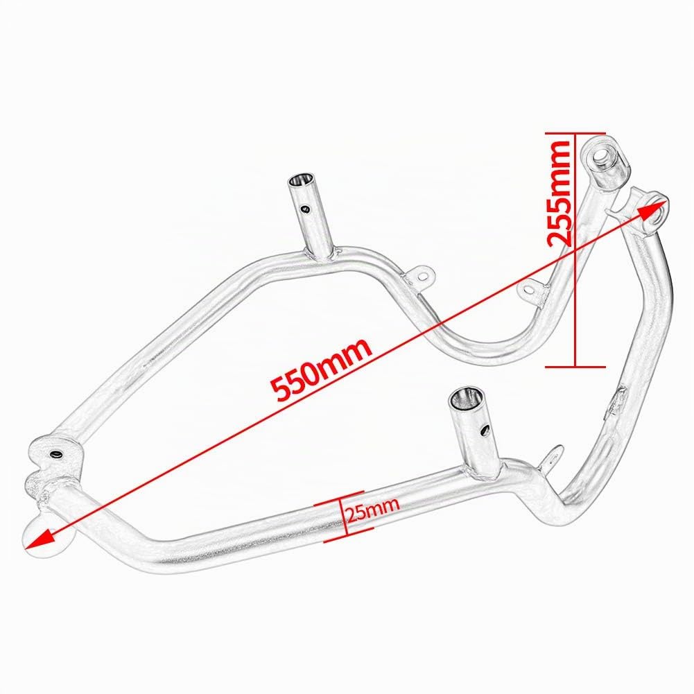 Protezioni laterali per serbatoio in acciaio inossidabile per moto Highway Crash Bar Prolunga per protezione motore per R1250GS Adventure R 1250 GS R 1250GS ADV 2018 2019 2020 2021 2022 2023