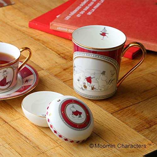 Noritake Moomin Valley Mug 13.4 fl oz Rojo miniatura 3