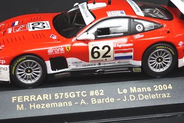 Amazon | IXO イクソ 1/43 FERRARI フェラーリ 575 GTC ルマン 2004#62