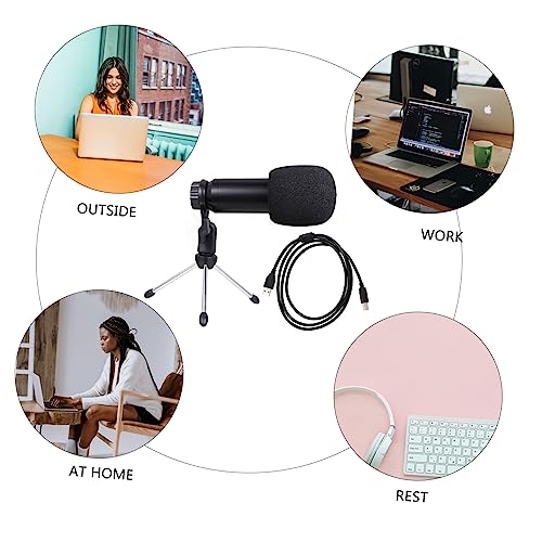 Microphone USB Toddmomy pour ordinateur résout les problèmes de souffle