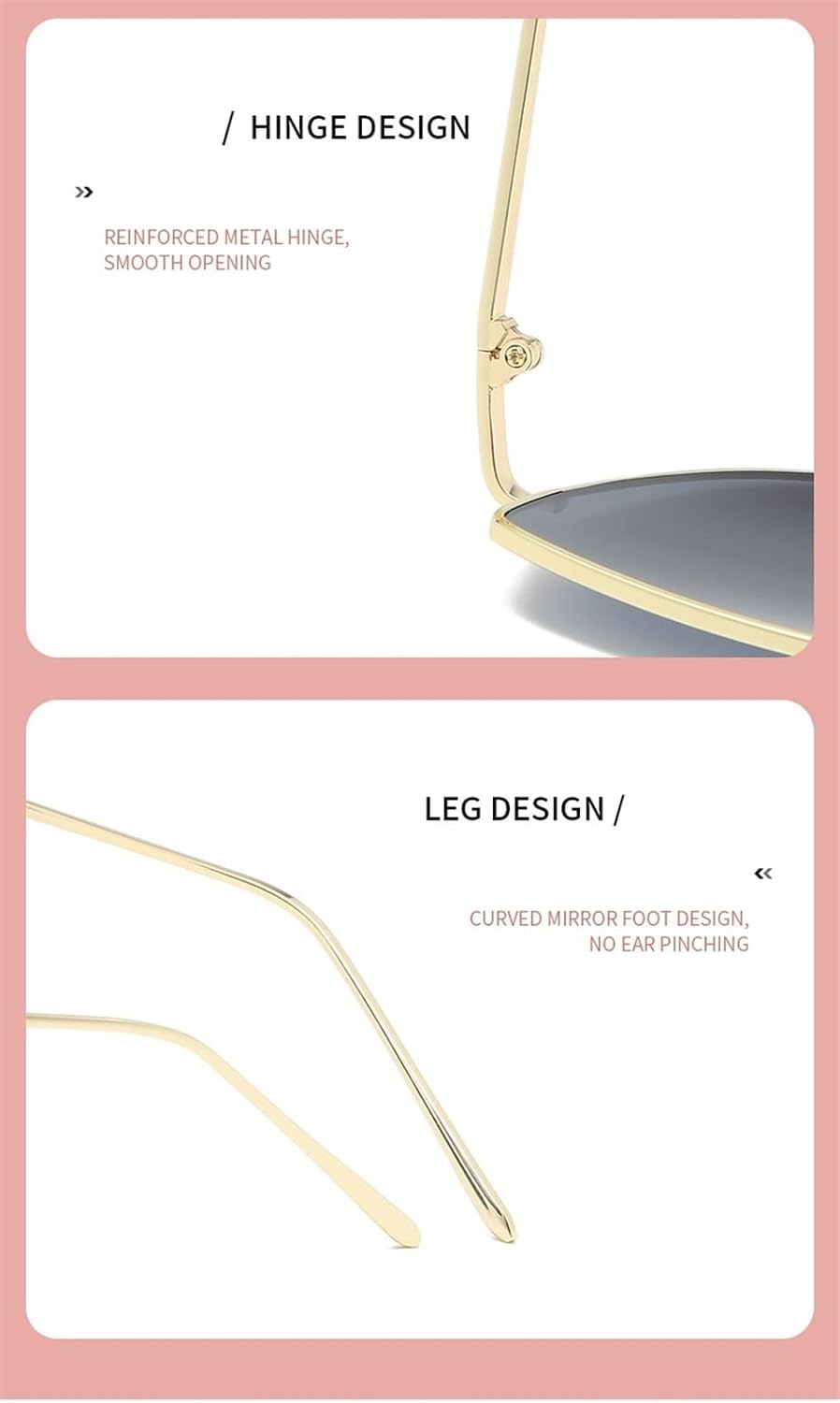 2026 Cat Eye Street Shooting Large Frame Sunglasses for Men and For Women, Vacation Beach Party Sunglasses