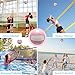 Stavanicen Volleyball Official Size 5 for Indoor Outdoor, Soft Touch Volleyballs for Adults Beach Pool Game Gym Training Play Pool, Durable Design (Pink & White)