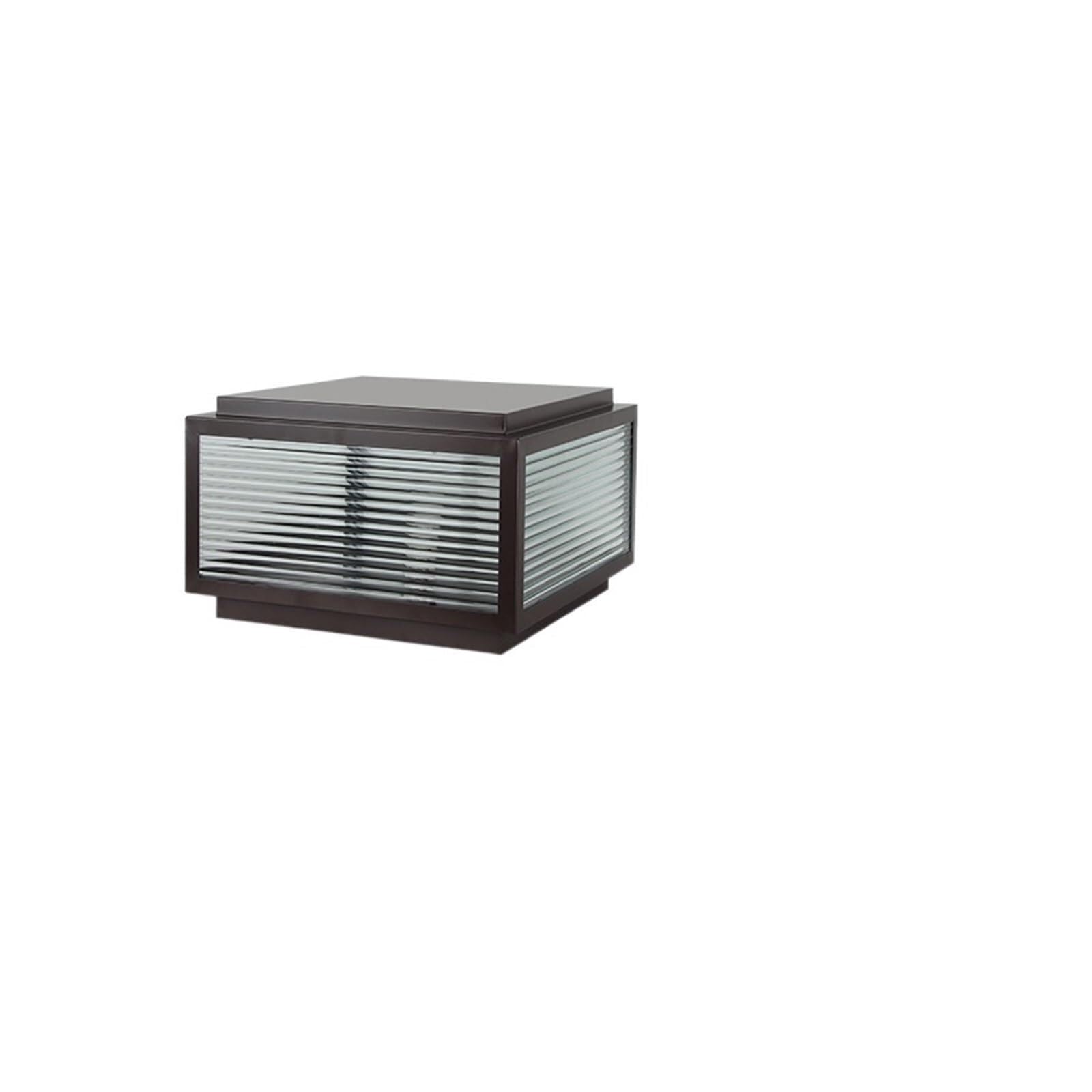 QUSYZD Outdoor Led Lawn Solar Lamp Door Lamp Villa Post Light for Courtyard Villa Garden Street Decoration,