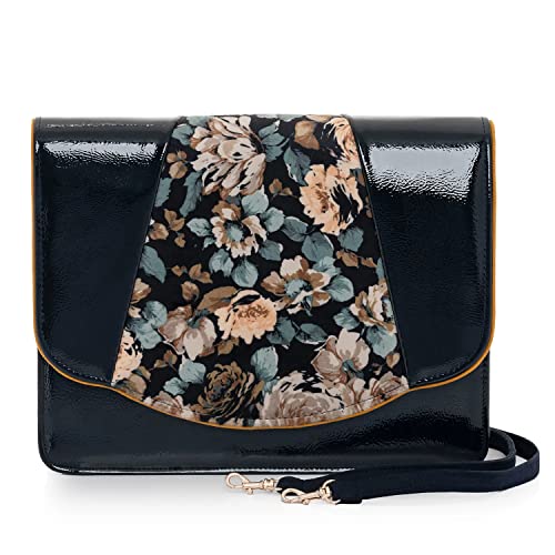 Sacoche femme marine Stanford Ruby Shoo aux finitions soignées