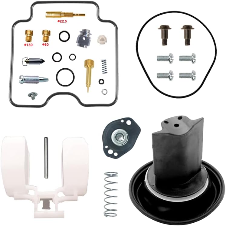 QUADSPORT LTZ400 LT-Z400 motorcycle carburetor repair Kit 2003-2008 LYZ 400 LT-Z 400 carburetor rebuild kit (repair kit,float,plunger,aircut)