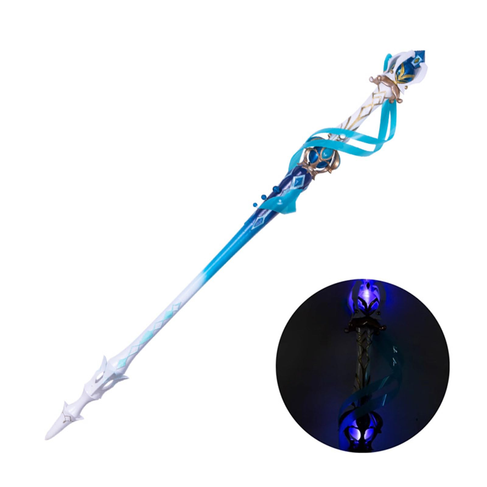 【即納】原神 フリーナ 静水流転の輝き コスプレ 武器 道具 杖 2 即納】原神 フリーナ 静水流転の輝き コスプレ 武器 道具 杖 2