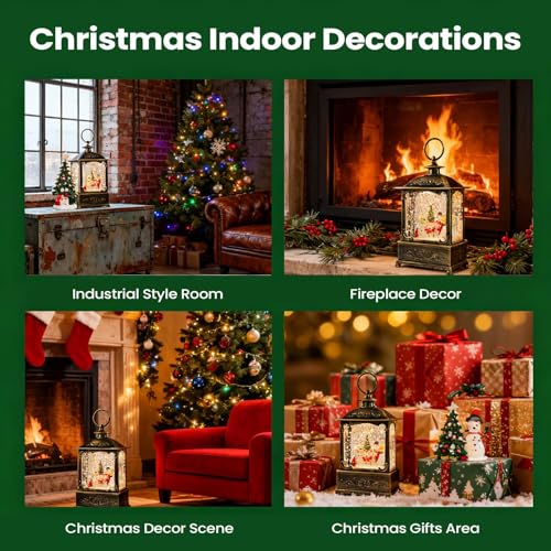 Adornos navideños exteriores sin enchufe para decorar patios y terrazas 5