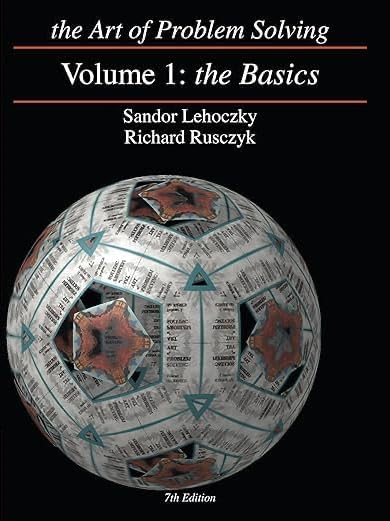 NEW - Art of Problem Solving: Volume 1 Text & Solutions Books Set (2 Books) - Volume 1 Text & Volume...