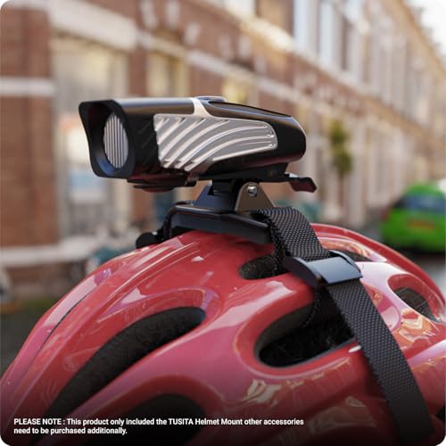 TUSITA Commuter Helmet Mount Compatible with NiteRider F/Cordless & Mako - Lighting Parts & Accessories