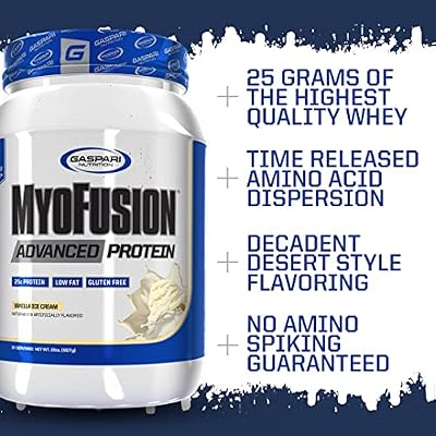 Gaspari Nutrition Myofusion Advanced Protein, Chocolate, 64 Ounce(Packing May Vary), 4 Pound (Pack of 1) (P20865)