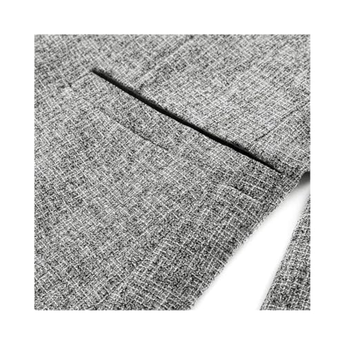 Men's Four Seasons Solid Color Slim Suit Jacket Single-Breasted Casual Suit Jacket4