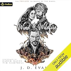 Wind & Wildfire Audiolibro Por J.D. Evans arte de portada