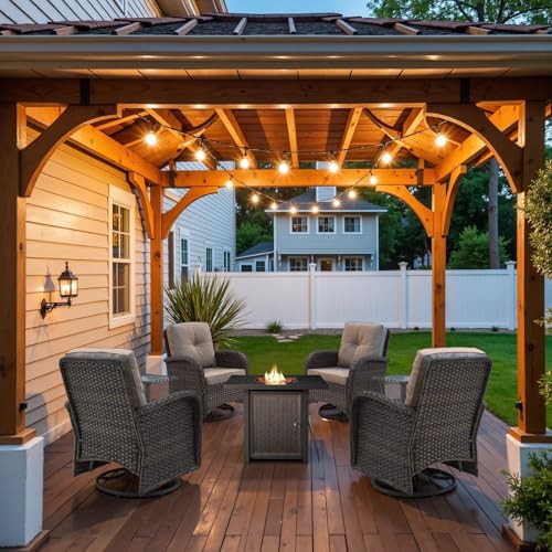 Belord 7 Piece Wicker Patio Set