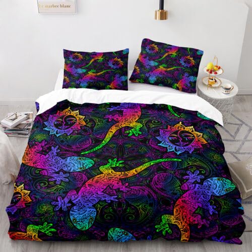 Parure de lit 140x200 microfibre 110g/㎡ violette douce et infroissable