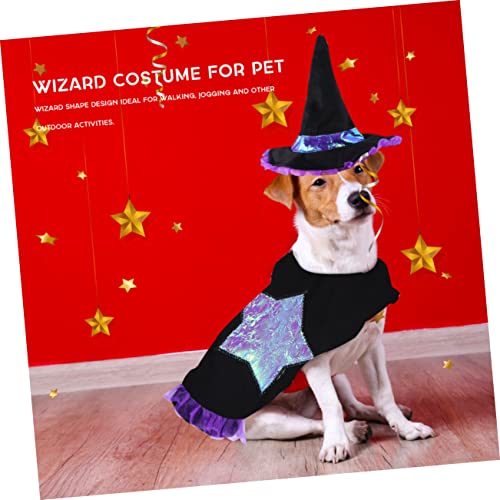 Disfraz divertido para perro Halloween BESPORTBLE L miniatura 4