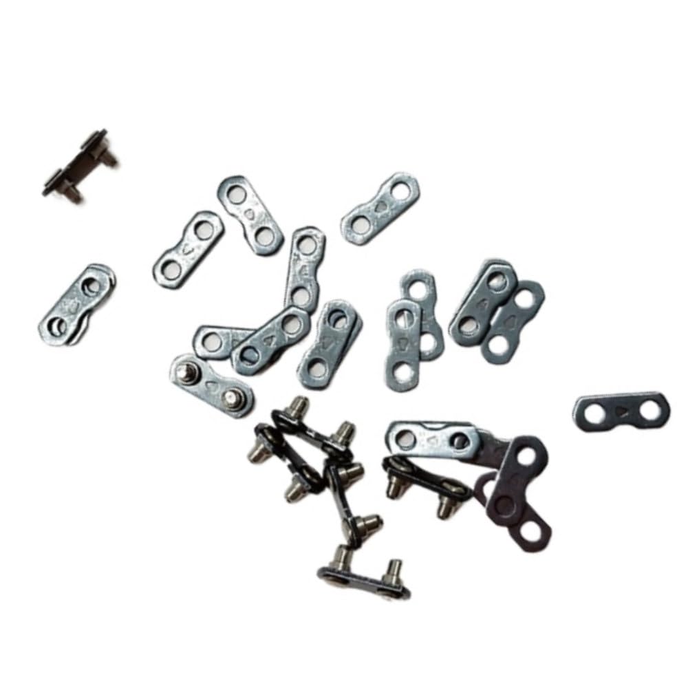 Ajuste de corte de madera for motosierra, cierre de interfaz, grillete de conexión, accesorios de motosierra de junta 325(Blue)