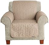 Sure Fit Furniture Friend Pet Throw - Chair Slipcover - Linen (SF37505)