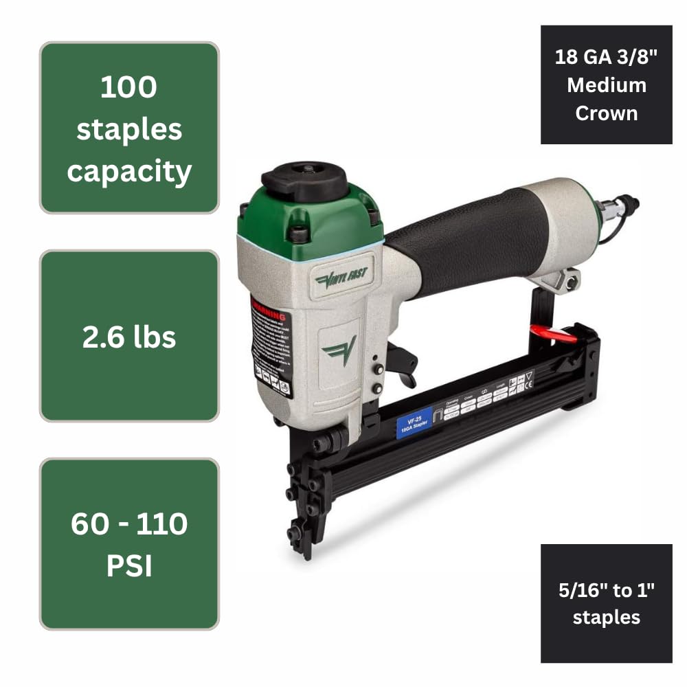 Apach VF-25 Stapler - Vinyl Siding Installation -5