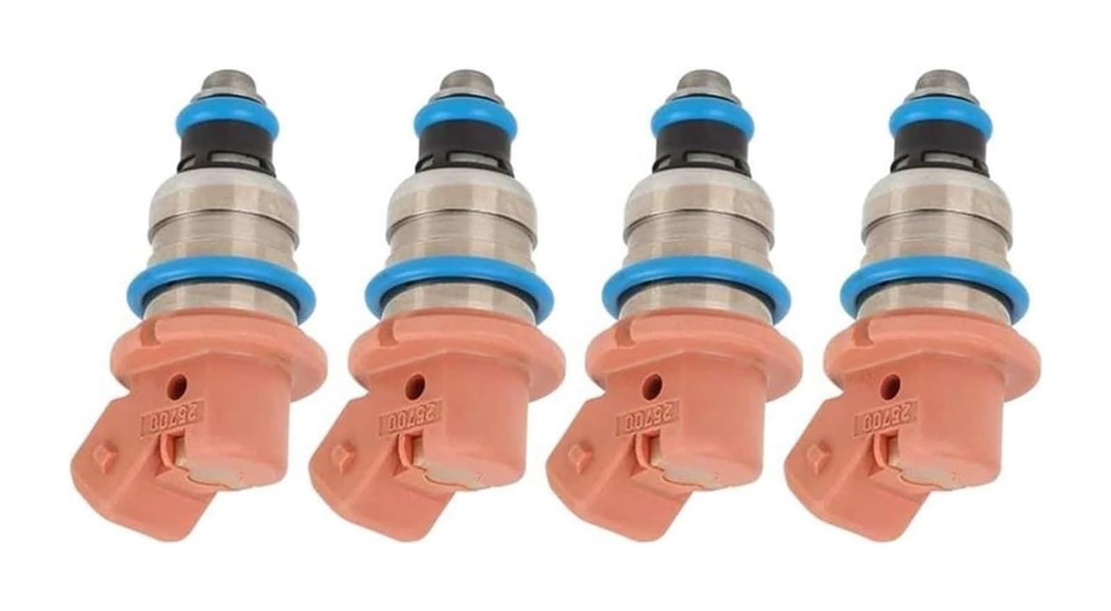Wekpopmevl One Color Oil Petrol Fuel Injector Nozzle For Hyundai Nf For Sonata For Carense 35310-37200 3531037200 35310-2570 Engine Parts 4Pcs Fuel Injector Nozzle