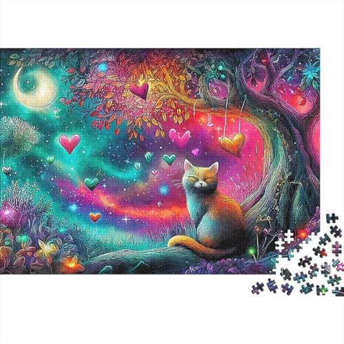 Rompecabezas de 1000 piezas para adultos, juego desafiante de oso panda gigante de 52x38cm