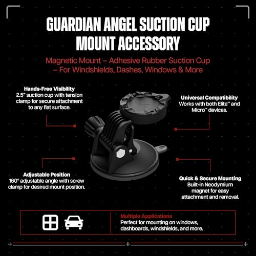 Support ventouse pour Guardian Angel accessoire fixation ventouse vitre