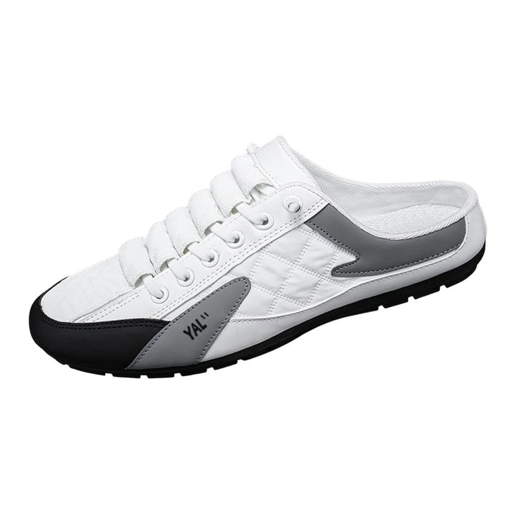 Slip on Mule Sneakers da Uomo Sneakers Senza Schienale Scarpe Sportive Casual per Trekking, Campeggio, Escursionismo, Zaino in Spalla