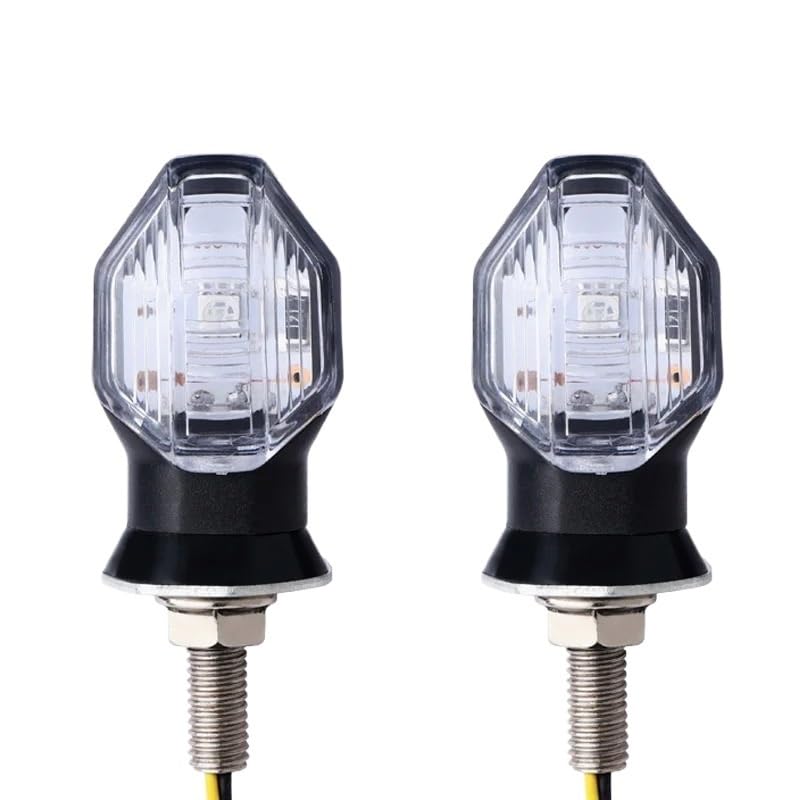 Moto lumière clignotant ambre 8mm : finis les problèmes de visibilité