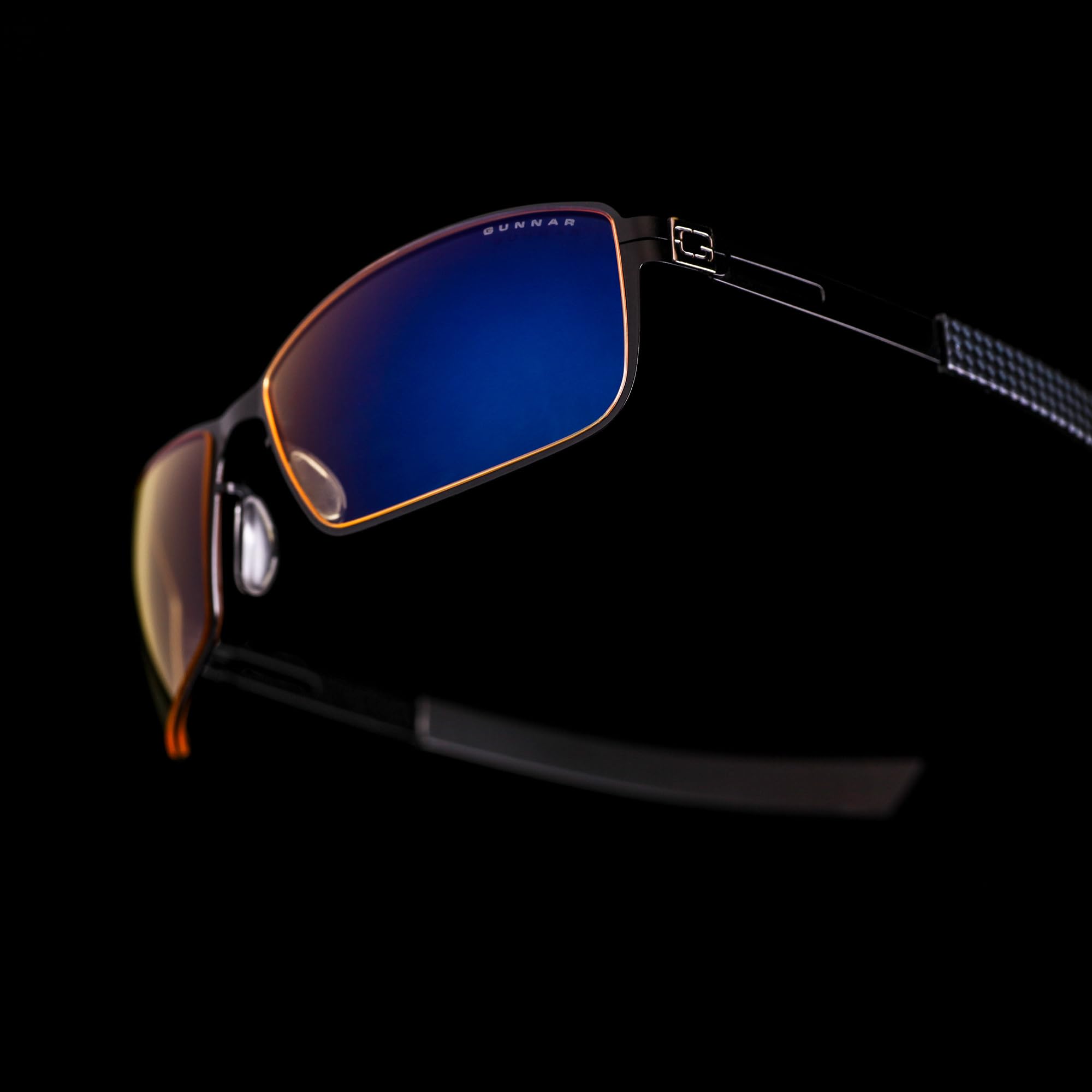 GUNNAR Okulary blokujące światło niebieskie - Vayper - Onyx - Amber
